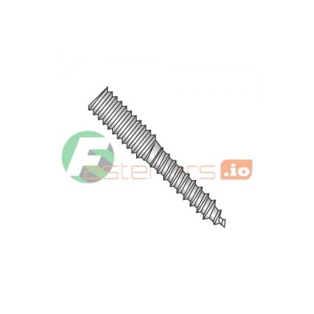 Newport Fasteners Hanger Bolt, 5/16"-18 Thread to 2 1/2 in, Stainless Steel, 100 PK 243220